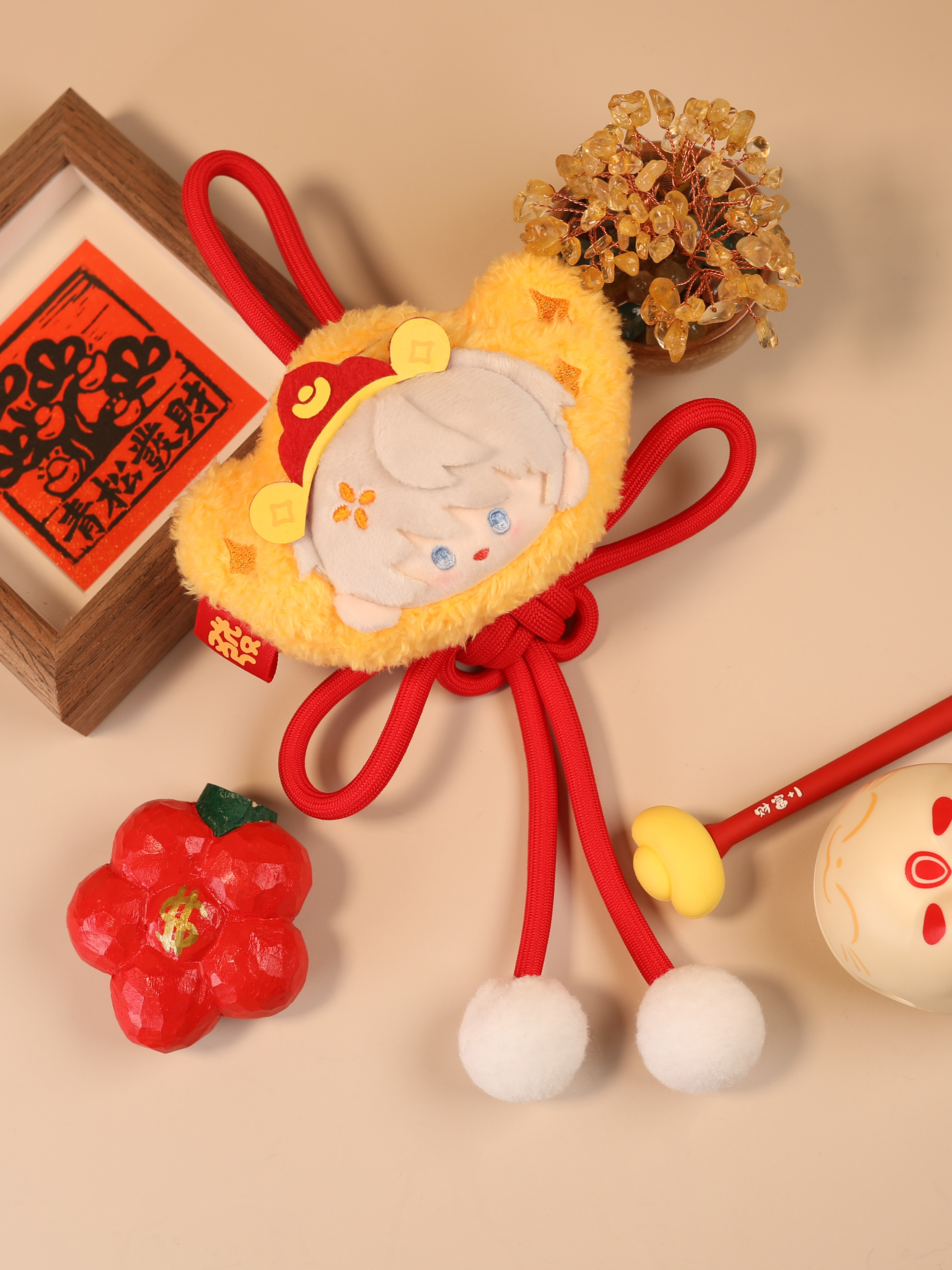 Love and Deepspace Fan-Made Lucky Fortune Plush Doll Charms