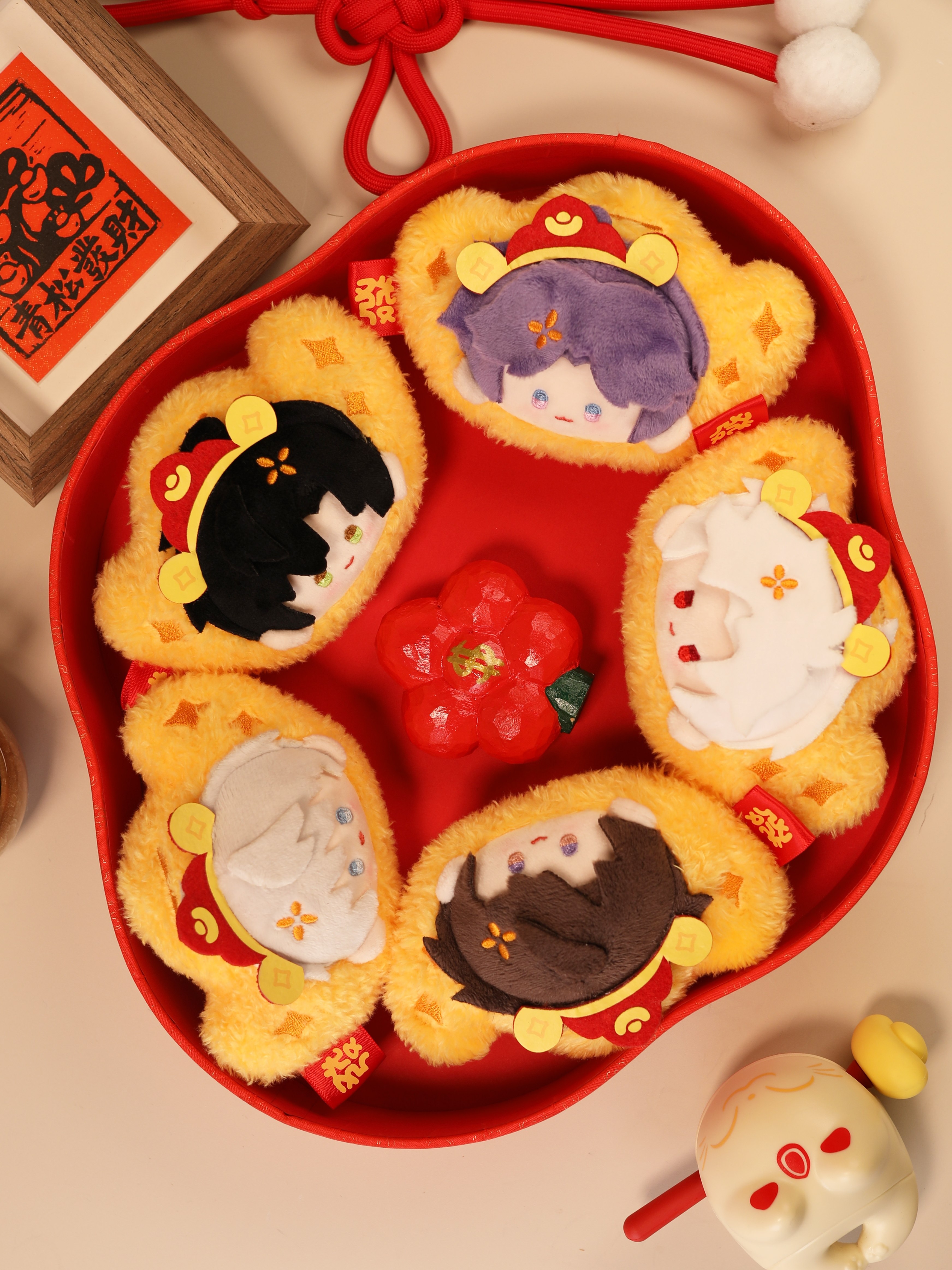 Love and Deepspace Fan-Made Lucky Fortune Plush Doll Charms