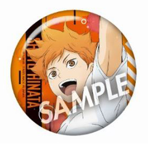 Spot TTA volleyball boy TRAININGMENU75mm badge badge Hinata Kageyama animation peripherals