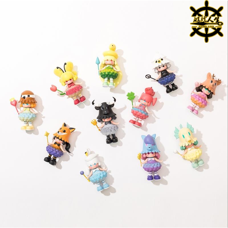 LOFI Wolf Sister Blind Box Celtic Zodiac Series Dismantling Box Confirm Model Wolf Wolf Tide Play Puppet