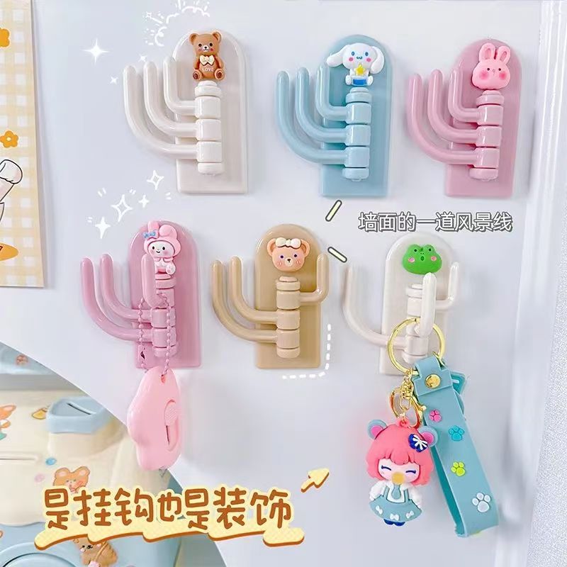 Cartoon Hooks, Cute Animal Sticky Hooks, Nail-Free Wall Decoration Hangers, Colorful Creative Hooks, Genuine No-Drill Hooks Cartoon Hooks, Cute Animal Sticky Hooks, Nail-Free Wall Decoration Hangers, Colorful Creative Hooks, Genuine No-Drill Hooks