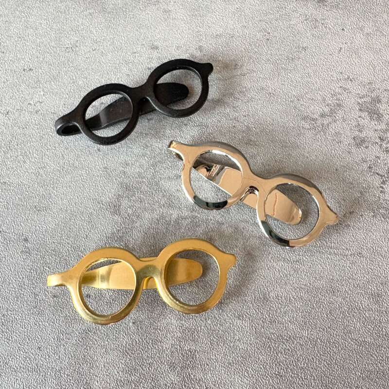 Chestnut in Stock Clip and Life Japanese Planner Binder Notebook Decoration Storage Clip Cat Popular Glasses