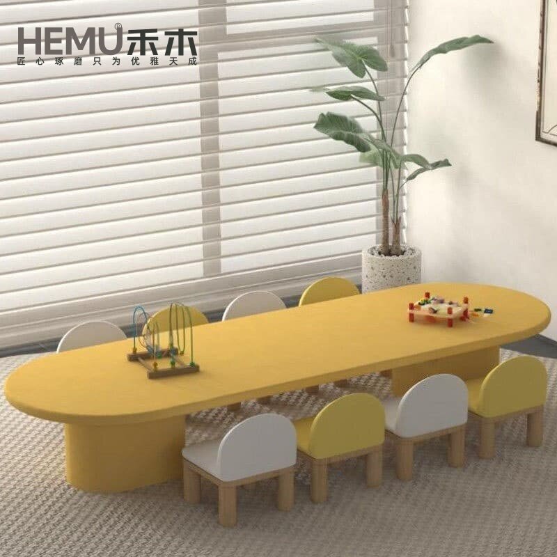 Kindergarten Children's Table and Chair Set, Shopping Mall, Amusement Park, Reading Area, Craft Table, Early Education Center, Training Table, Game Table Kindergarten Children's Table and Chair Set, Shopping Mall, Amusement Park, Reading Area, Craft Table, Early Education Center, Training Table, Game Table