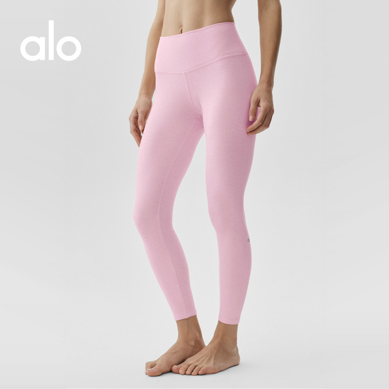 Alo｜Women's Alosoft Highlight Sports Training High-Waisted Ankle-Length Tights Nine-Point Pants