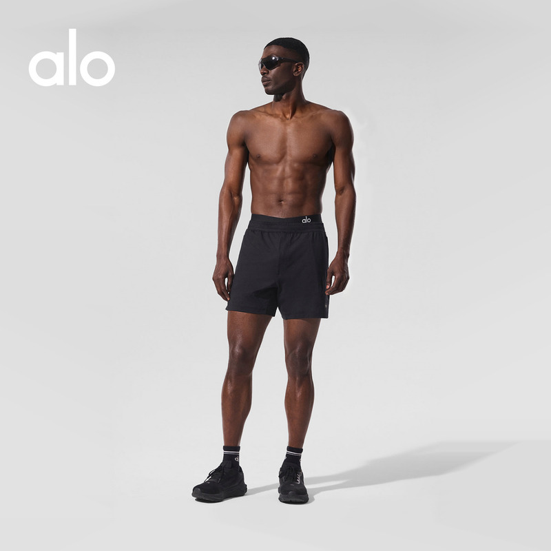 Alo|Men's Conquer React Slim Fit Sports Training Yoga Casual Shorts 7 Inches Alo|Men's Conquer React Slim Fit Sports Training Yoga Casual Shorts 7 Inches