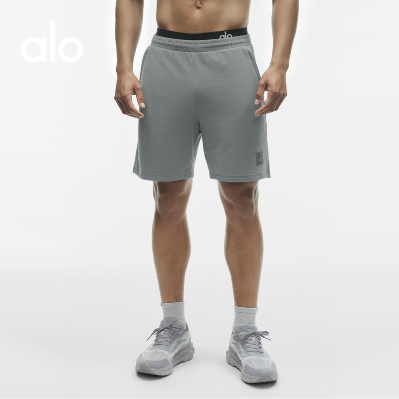 Alo｜Men's Double Take Loose Fit Sports Casual Yoga Shorts 7 Inches