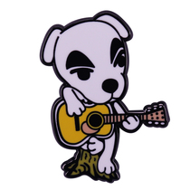 Animal Crossing New Leaf KKSlider Guitar Dog Badge