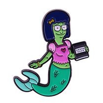 Tina Belcher mermaid brooch