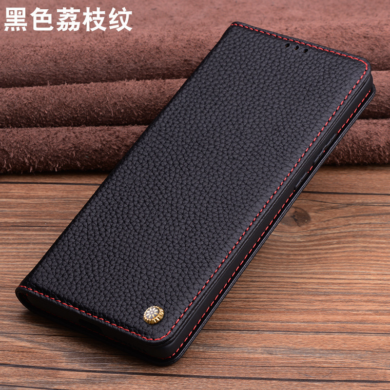 Suitable for Vivo X100/X200/X300 Pro Phone Case X200 Ultra Protective Cover Genuine Leather Flip Cover X200S Leather Case High-End X90/100 Pro+ Protective Case Simple Style for Men and Women
