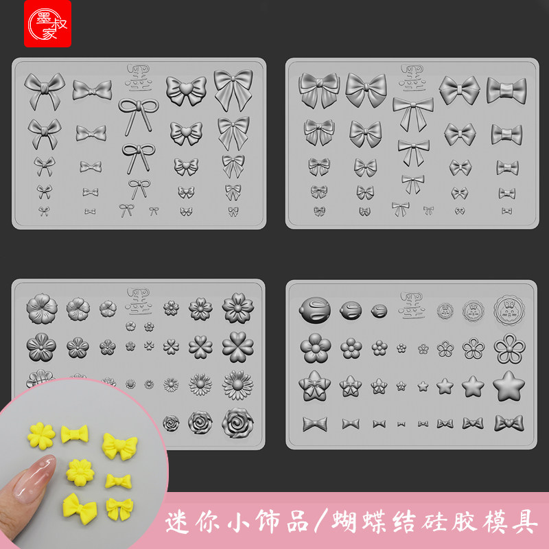 Bow Silicone Mold product photo