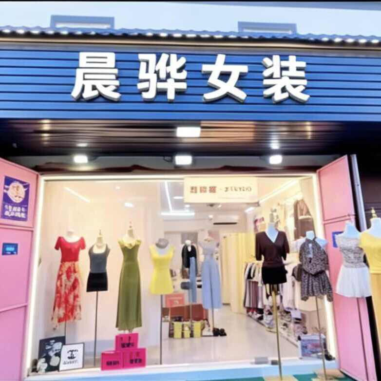 晨骅大码女装的LOGO