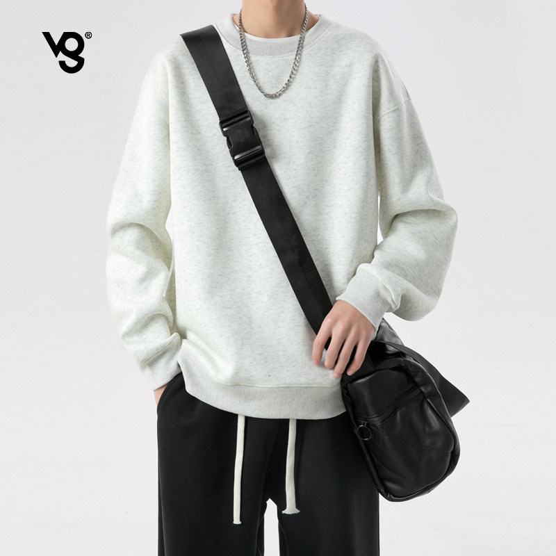 VUUG新款宽松男款春秋慵懒套头衫