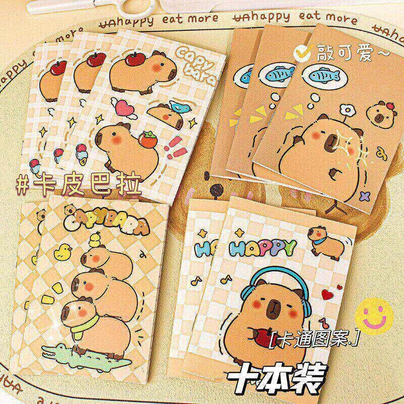 A7 Horseback Riding Notebook Capybara Pocket Notebook Student Mini Notebook Portable Cute A7 Horseback Riding Notebook Capybara Pocket Notebook Student Mini Notebook Portable Cute