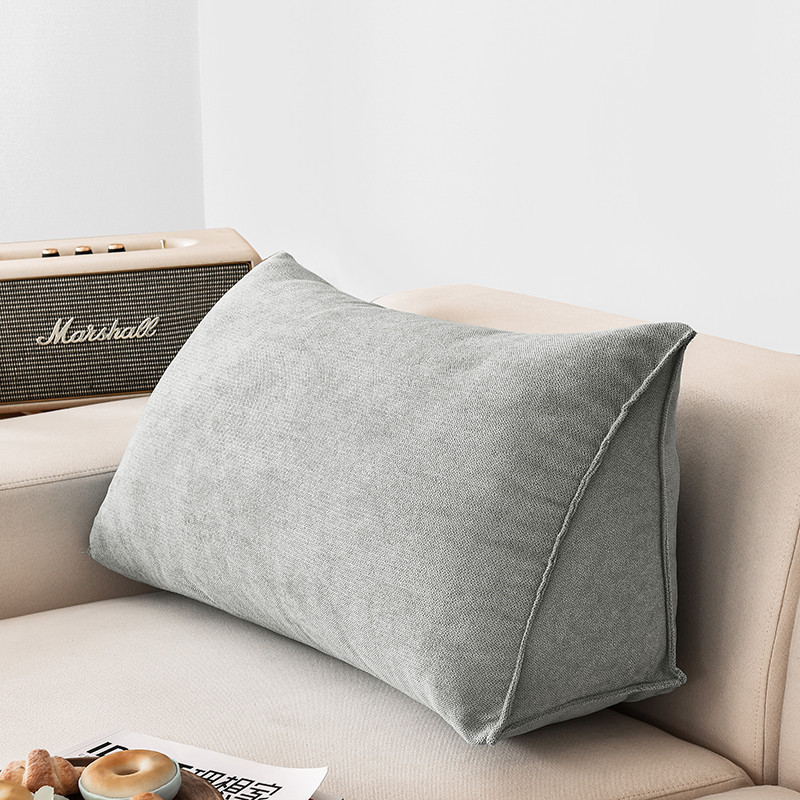 Sofa pillow cushion back cushion triangular waist protector tatami soft bag living room waist cushion bay window back cushion