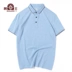 Beastmaster 2019 Áo sơ mi nam cotton mới POLO Áo sơ mi nam ngắn tay kinh doanh mỏng thoáng khí áo thun mỏng Paul - Polo áo polo đen Polo