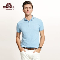 Beastmaster 2019 Áo sơ mi nam cotton mới POLO Áo sơ mi nam ngắn tay kinh doanh mỏng thoáng khí áo thun mỏng Paul - Polo áo polo đen
