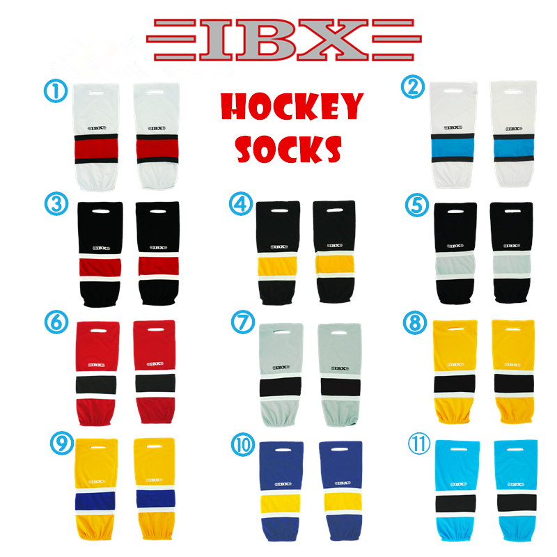 New IBX ICE HOCKEY PROTECTION LEG SOCKS WHEEL SLIDE BALL CHILDREN YOUTH ADULT GLOVES PROTECTIVE GEAR TRAINING SUIT BALL ROD