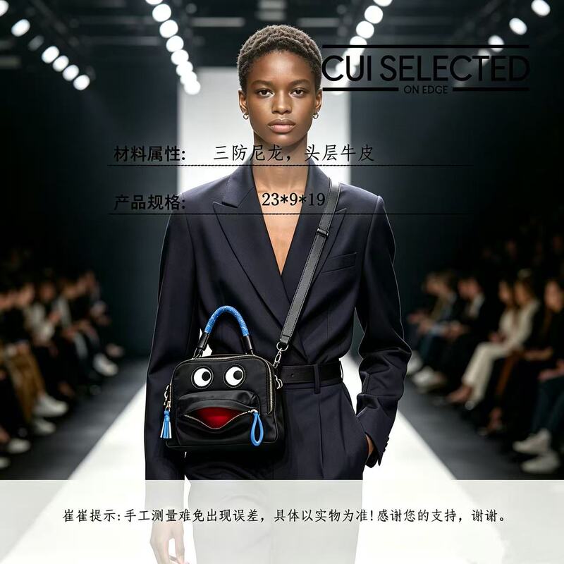 【Cui on Dege】Bluesoul Blue Soul Series New Camera Bag Hd3268-Black and Blue