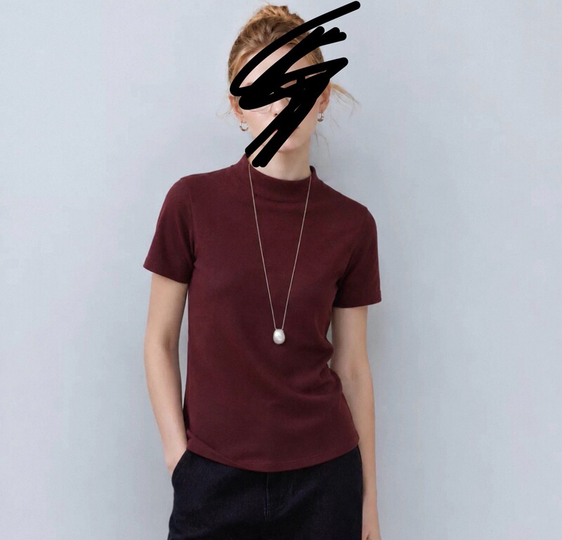 2026014 High-Neck Base Shirt Yml 2026014 High-Neck Base Shirt Yml