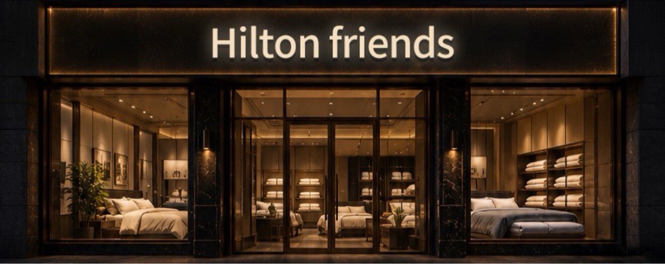 Hilton friends  家纺馆3的LOGO