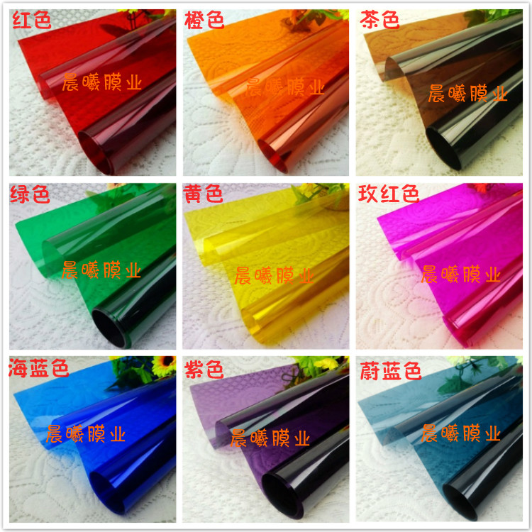 Tile acrylic plate marble glass tea table bench tableboard plate red yellow green blue purple tea black sticker