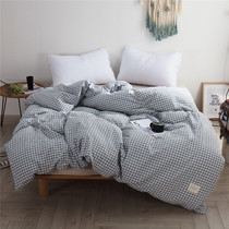Japanese cotton quilt cover single piece 2m x2 3m washed cotton quilt cover Cotton 200*230cm quilt cover quilt sheet