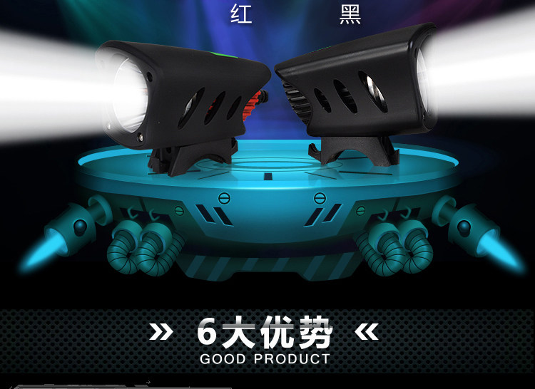 Lumière vélo MINAS - phare - Ref 2398057 Image 11