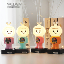Small Night Light Battery Takeaway Interface Breastfeeding Night Without Glaring Eye Safety Styling Cartoon Creativity Little Light Toy Light