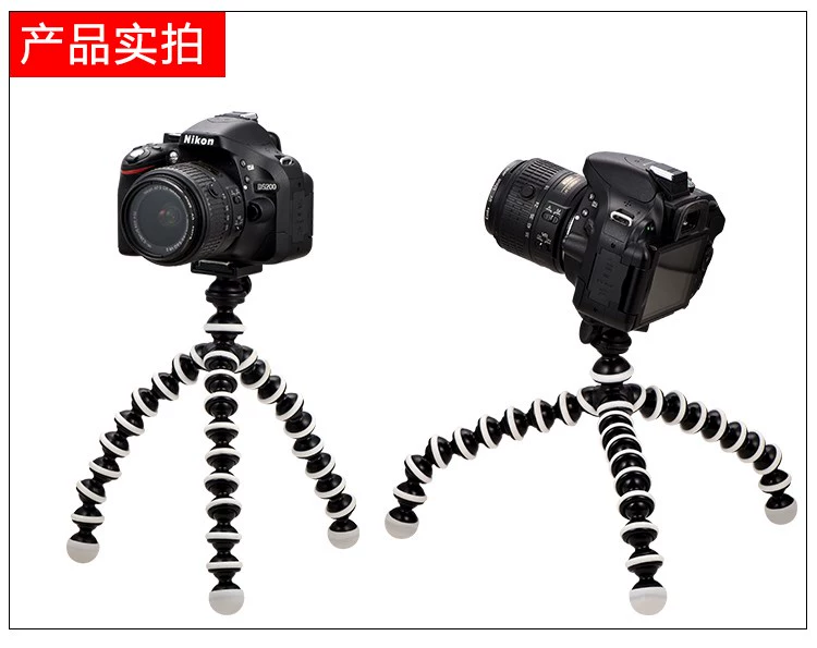 Phổ Canon Nikon SLR máy ảnh điện thoại chụp ảnh chân máy nhỏ bạch tuộc bạch tuộc chân máy chụp ảnh tự sướng - Phụ kiện máy ảnh DSLR / đơn