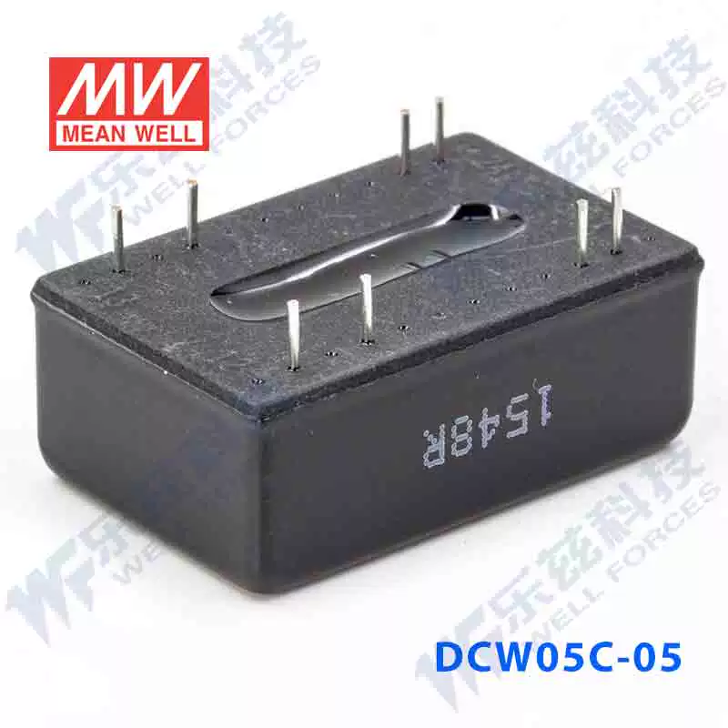 Поверхность DC-DC модуль питания DCW05C-05 5Вт 36~72В вращение ±5В0.5A двойной выход