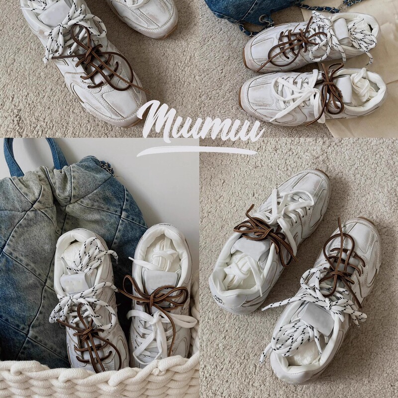 Super Popular New 530 Collaboration Model Dirty Sneakers Lace-Up Retro Distressed White Shoes Casual Sports German Training Shoes for Women