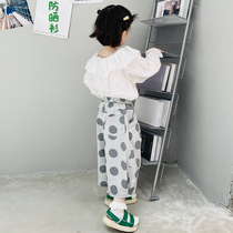 Pro-Zika Imakokoni Original pure cotton doll sunscreen shirt girl Podot pants Summer Two sets 21642