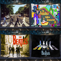 Singularity hanging cloth background cloth decoration custom hanging Flag Bar rock wall decoration beatles the beatles