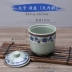 A5 Blue and Blue Melamine Soup Cup Thức ăn nhanh Thực tế Kung Fu Giả Bộ đồ ăn bằng sứ Tách Hấp Trứng Hầm Thức ăn nhanh Nhà hàng Soup Bát nhựa có nắp - Đồ ăn tối Đồ ăn tối