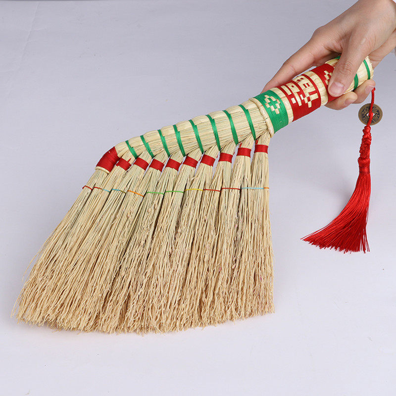 Sorgum seedling broomstick brush sweep broomstick old-fashioned bedroom sofa sweep natural plant bed sweeper