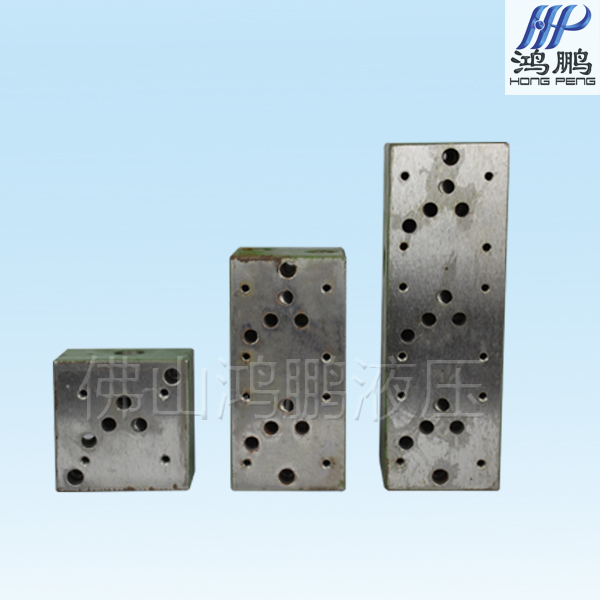 Professional manufacturing solenoid valve seat hydraulic integrated oil circuit block 03-1W 2W 3W oil way oil distributor