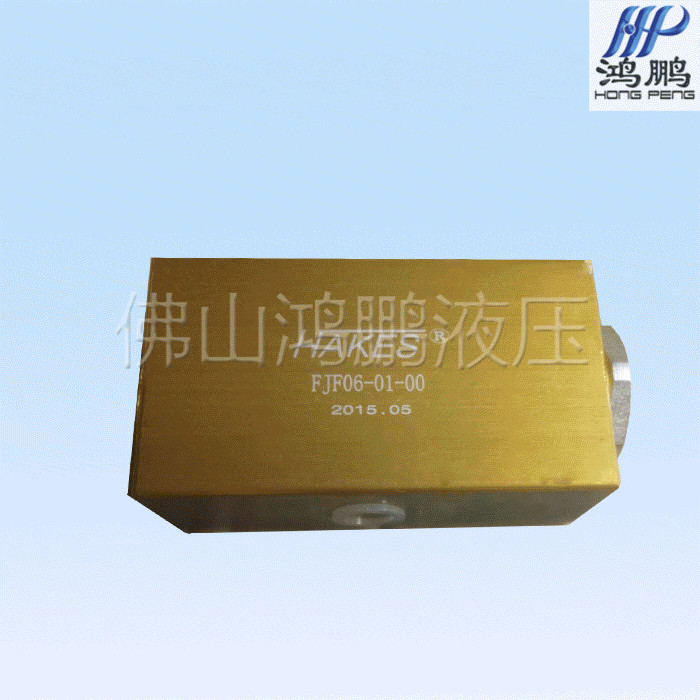 Hydraulic bidirectional synchronous valve FJF06-01 shunt-current-flow-collecting valve lifting platform synchronous shunt valve balance valve