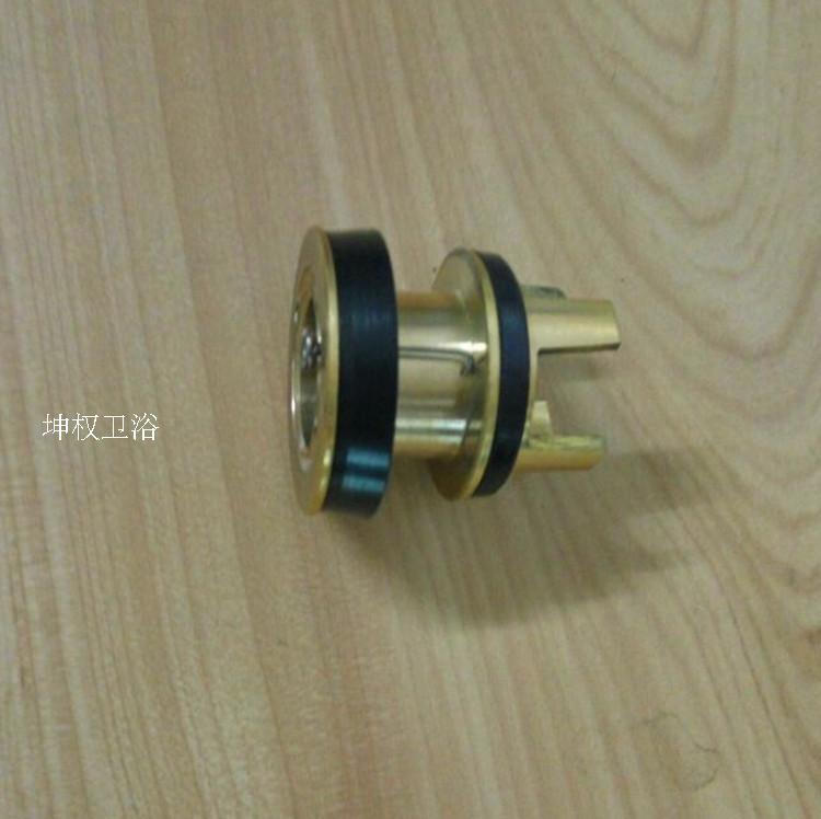 Six-in-one hydraulic down-to-earth concealed in squat flush with invisible concealed concealed type 6004-PPR flushing valve core