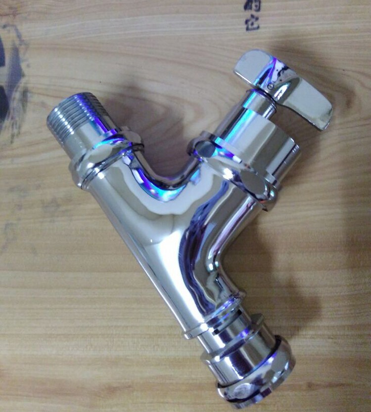 Khun Quan Full Copper Hand Twisted Stool Flushing Valve Squatting Toilet Flush Toilet Flush Valve Switch Factory Price Direct