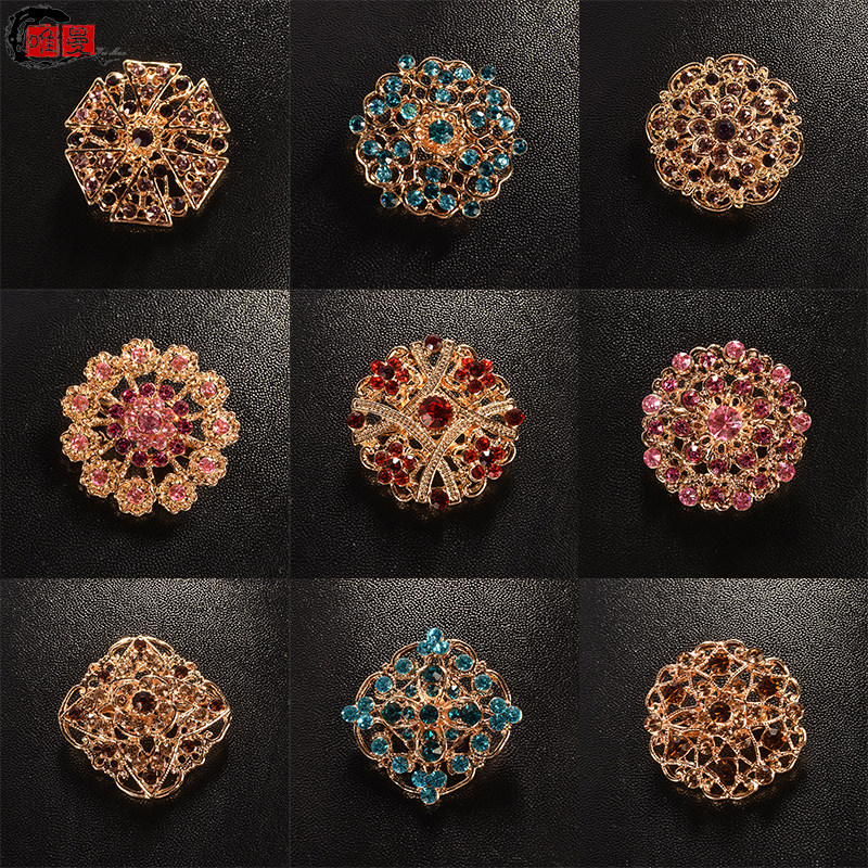 Clear - proof - walking - proof - brooch shirt bust blossom Summer wear fixed flagrobe sweater fashion gender needle