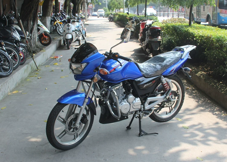 Thương hiệu xe máy EN150 EFI sáu chiếc xe đạp nam hoàn toàn mới màu xanh nguyên bản - mortorcycles