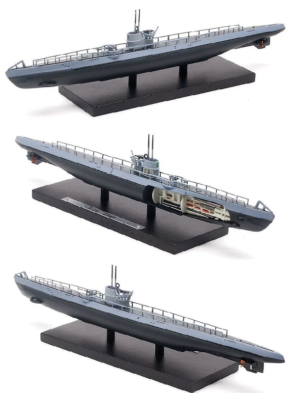 1 350 chính hãng Đức mô phỏng quân đội U26 trang trí kim loại tĩnh hoàn thành mô hình tàu ngầm
