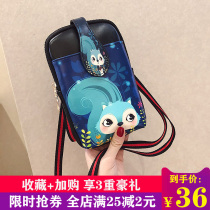  Mobile phone bag female messenger 2019 new trendy summer wild cute coin purse mobile phone bag fashion net red small bag