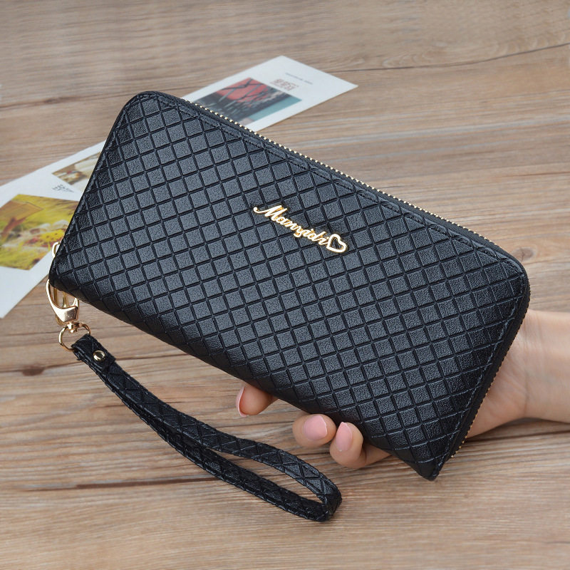 Women's Handbag Wallet Women's Long Edition Simple Mobile Phone Bag Multifunctional Large Capacity Fashion Zipper Wallet Wallet