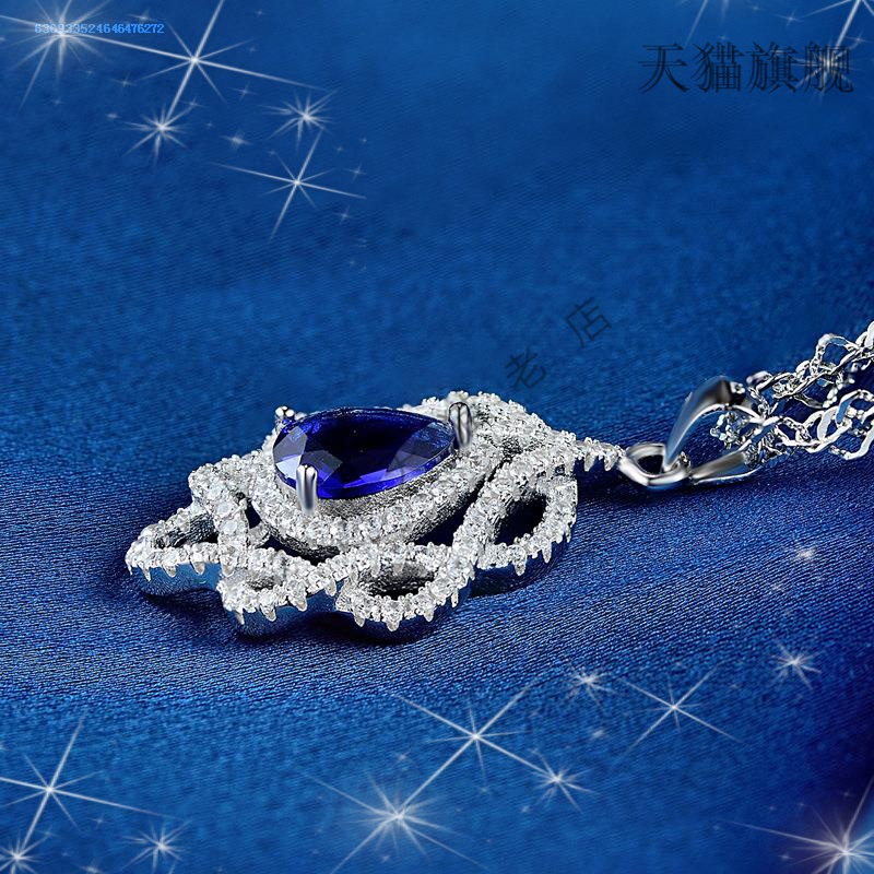 Trill paragraphs with TK925 silver red charity necklace with web celebrity female ceramic contracted male spring is small