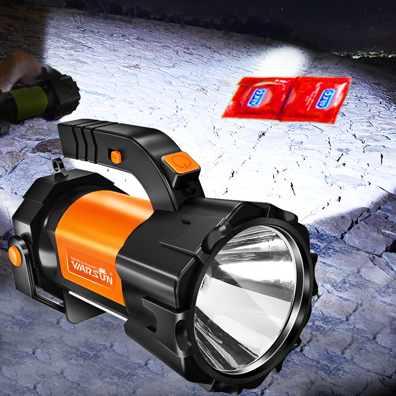 Led strong flashlight charging lamp super bright long-range 5000 outdoor searchlight portable household portable high power