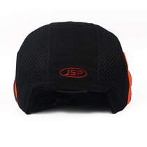 JSP clean ratio 01-5001 Hard Cap comfortable sports helmet (black Orange)