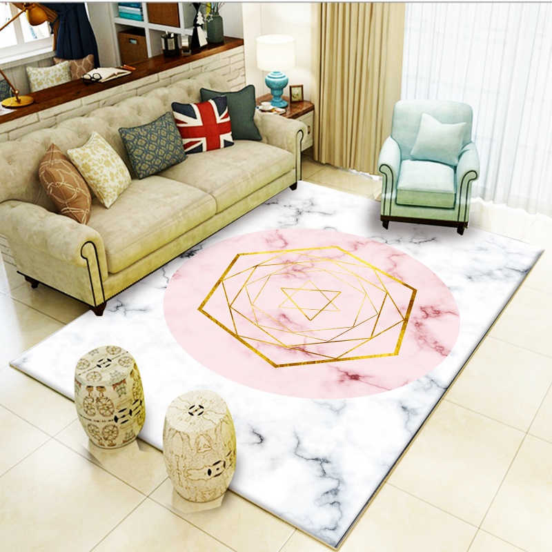 Âm thanh rung với thảm Bắc Âu thời trang đường phố phòng khách sofa bàn cà phê chăn đơn giản hiện đại đầy đủ phòng ngủ đầu giường chăn - Thảm báo giá thảm trải sàn hội trường