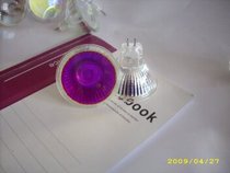 MR16 lamp cup 220V 20W35W 50W purple spotlight ceiling decoration color pins spotlight