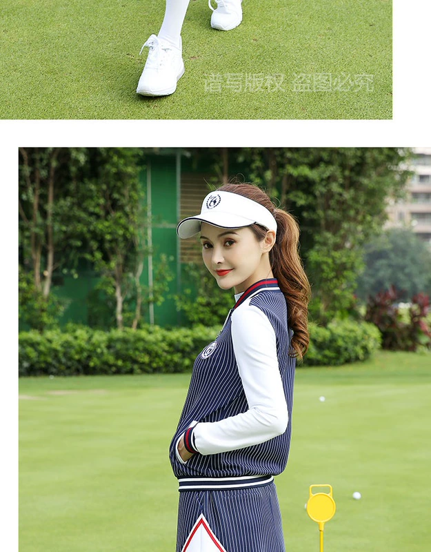 Trang phục golf nữ ZG-6 mới 2018 Quần áo nữ dài tay phù hợp với mùa thu đông